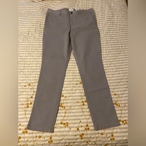 H&M Gray Skinny Chinos Size 33